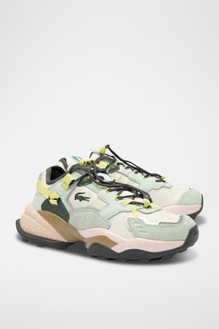 Baskets en cuir L-Guard Breaker - Turquoise