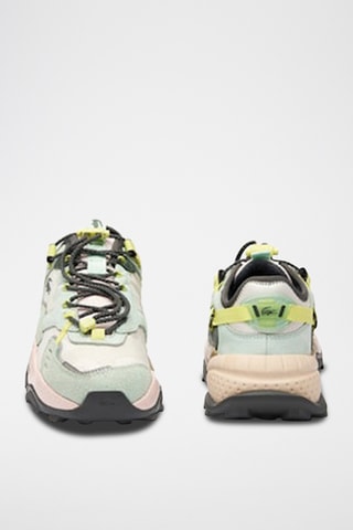 Baskets en cuir L-Guard Breaker - Turquoise