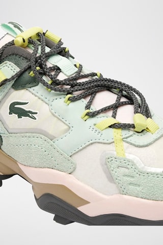 Baskets en cuir L-Guard Breaker - Turquoise