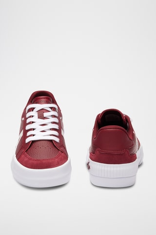 Baskets en cuir L004 - Bordeaux