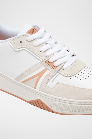 Baskets en cuir L001 - Blanc