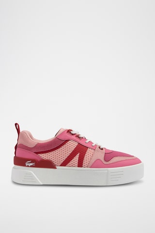 Baskets en cuir L002 - Rose