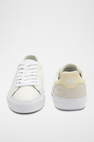 Baskets en cuir L006 Roland-Garros - Ecru