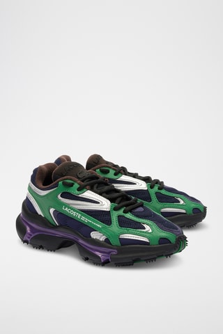 Baskets L003 2K24 - Bleu marine et vert foncé