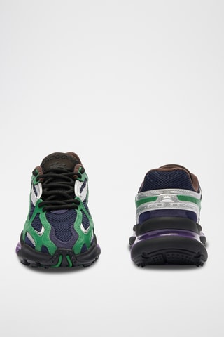 Baskets L003 2K24 - Bleu marine et vert foncé