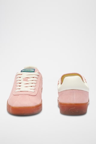 Baskets en nubuck Baseshot - Rose poudré