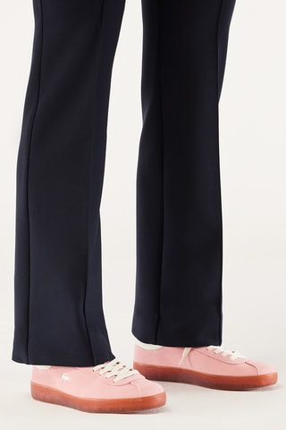 Baskets en nubuck Baseshot - Rose poudré