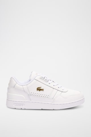 Baskets en cuir T-Clip - Blanc