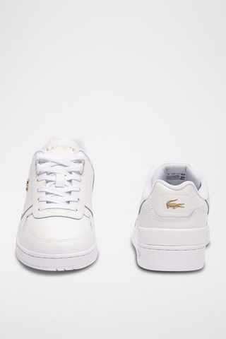 Baskets en cuir T-Clip - Blanc