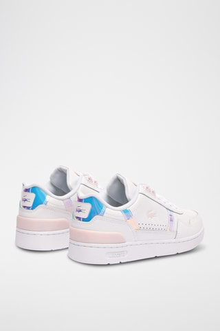 Baskets en cuir T-Clip - Blanc