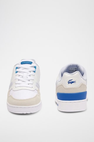 Baskets en cuir T-Clip - Blanc