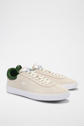 Baskets en nubuck Roland-Garros Edition Baseshot - Ecru