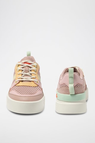 Baskets L002 - Rose clair et jaune clair