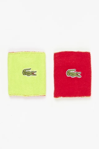 Serre-poignets - Rouge et vert citron