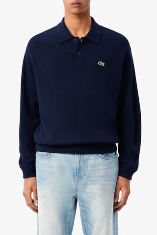 Pull en laine - Bleu foncé