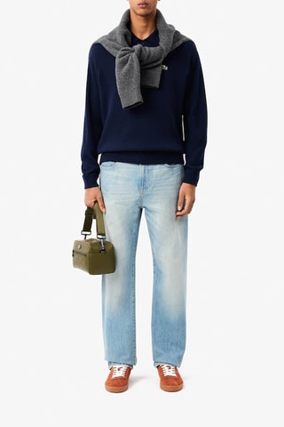 Pull en laine - Bleu foncé