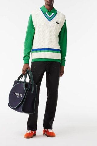 Pull en laine - Vert