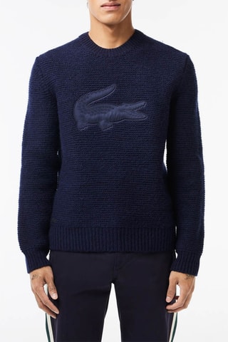 Pull en laine - Bleu foncé