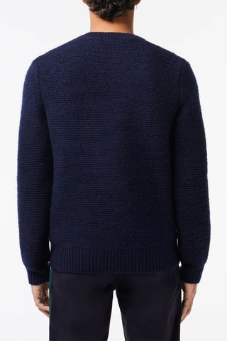 Pull en laine - Bleu foncé