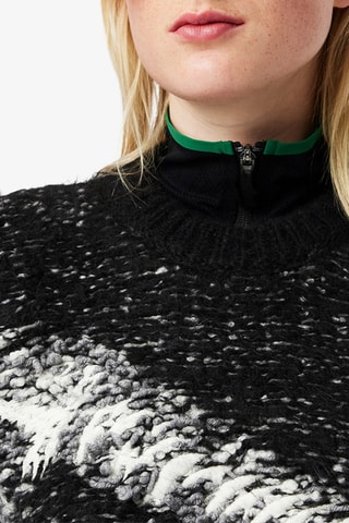 Pull en laine et alpaga - Noir