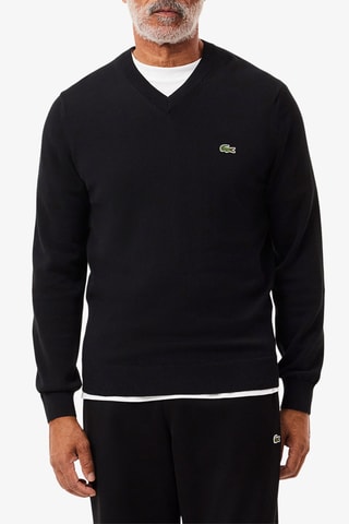 Pull en coton biologique - Noir