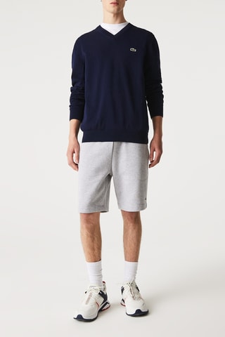 Pull en coton biologique - Bleu marine