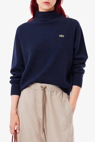 Pull en cachemire - Bleu marine