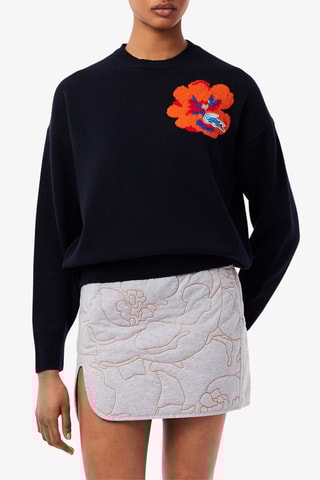 Pull en laine - Bleu marine