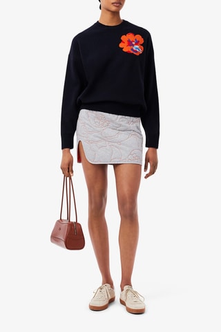 Pull en laine - Bleu marine