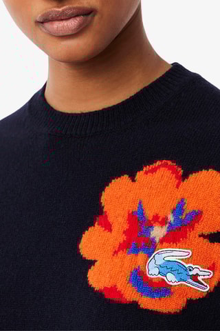 Pull en laine - Bleu marine