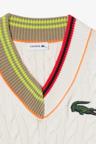 Pull classic fit sans manches - Ecru