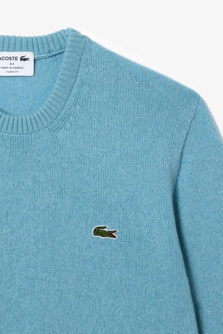 Pull classic fit en laine et cachemire - Ciel