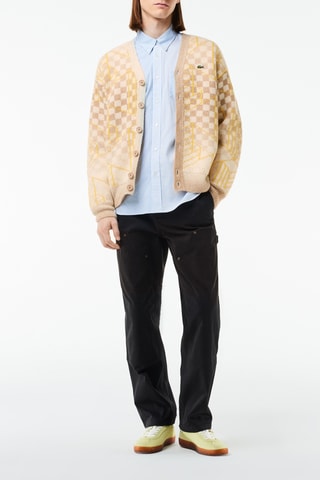 Gilet relaxed en laine - Marron