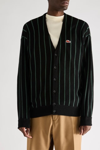 Gilet relaxed en laine - Noir