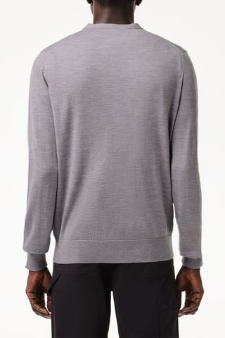 Gilet en laine - Gris foncé chiné