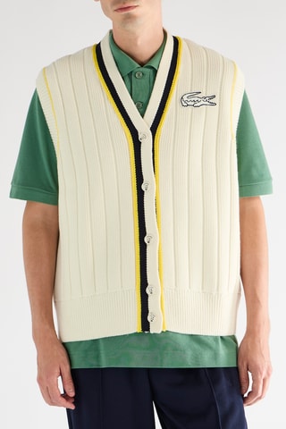 Gilet sans manches en laine x EleVen by Venus Williams - Ecru