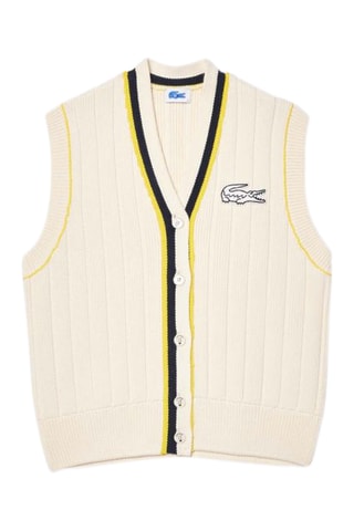 Gilet sans manches en laine x EleVen by Venus Williams - Ecru