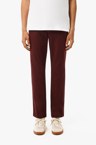 Pantalon slim - Bordeaux