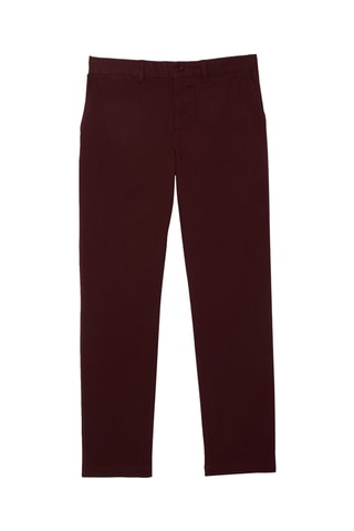 Pantalon slim - Bordeaux