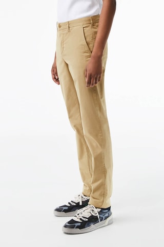 Pantalon slim - Marron