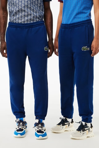 Pantalon de survêtement en coton biologique - Bleu marine