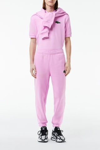 Pantalon de survêtement en coton biologique - Rose