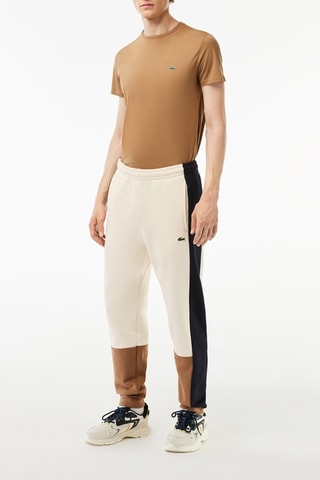 Pantalon de survêtement en coton biologique - Beige