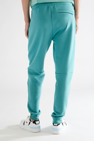 Pantalon de survêtement en coton biologique - Bleu canard