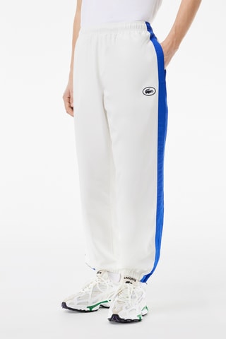 Pantalon de survêtement - Blanc et bleu roi