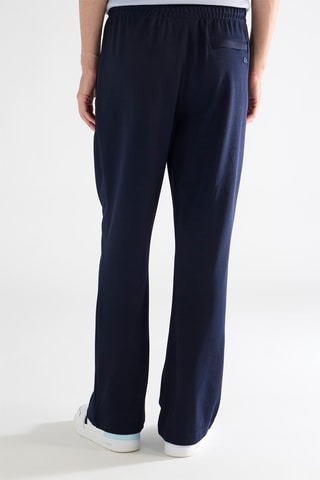 Pantalon de survêtement en coton biologique - Bleu marine