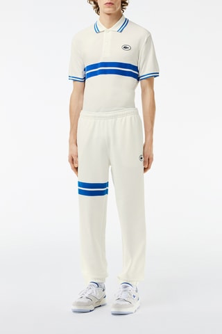 Pantalon de survêtement en coton biologique - Blanc