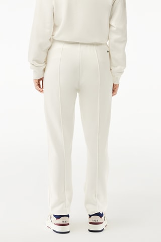Pantalon de survêtement en coton biologique - Blanc