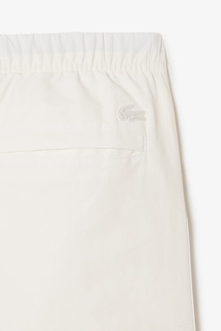 Pantalon de survêtement relaxed - Blanc et beige