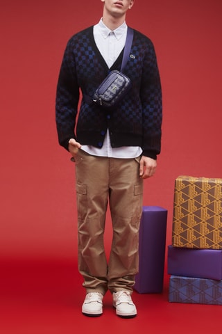 Pantalon cargo straight - Beige